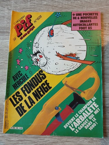 Pif gadget 828 vaillant - gadget, n°