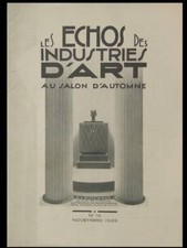 LES ECHOS DES INDUSTRIES D'ART