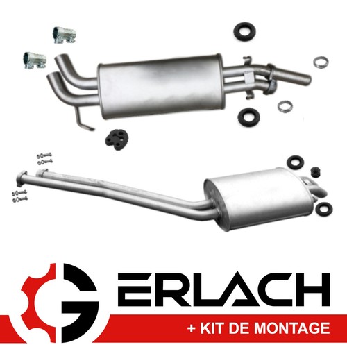 Echappement silencieux pour