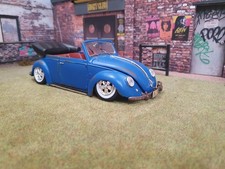 Vw coccinelle 1951 1/18 rat rod modified umbau conversion beetle cabriolet