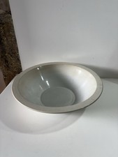 Jatte Saladier Plat blanc patine choisy le roi shabby chic vaisselle campagne