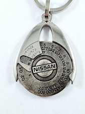 PORTE-CLES - NISSAN fin 90 - 2000 Métal Convertisseur Original MAXIMA X-Trail ..