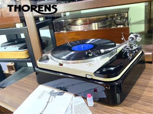 Thorens td124 turntable with - td124,