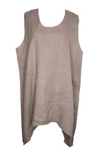 MARTINE SAMOUN XL Linen Tunic