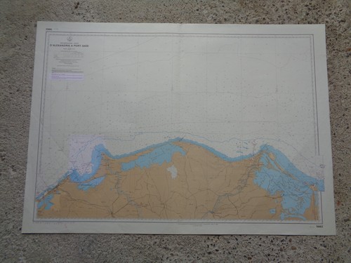 Carte marine alexandrie à - carte, /