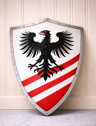 Bouclier aigle héraldique - bouclier, d'aigle