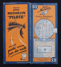 Carte michelin vannes - carte, 63