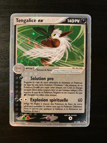 Carte pokémon tengalice - pokémon, ex