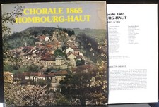 Chorale 1865 Hombourg-Haut Albert Picard LP /CV NM Cleaned by Clearaudio machine