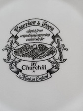 1 assiette Currier By