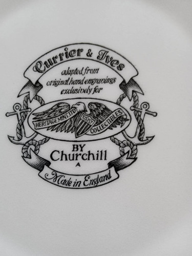 Assiette currier by - currier,