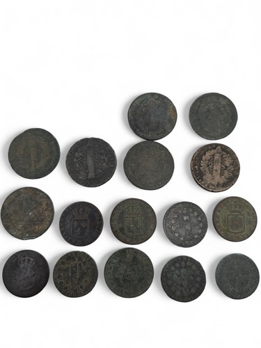 Lot pieces louis - pieces, xvi