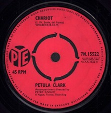 Petula Clark Chariot 7" Vinyle