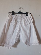 Culotte Fendue Vintage Panti Panty Broderie Blanche. Ancienne