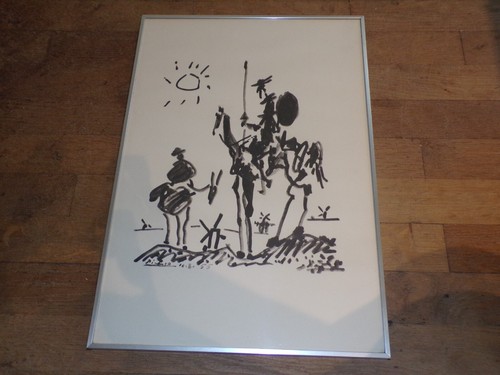 Dessin lithographie pablo - lithographie, "