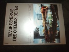 ** Revue RGCF chemins de fer 04/91 restauration sur nouv matériel grand vitesse