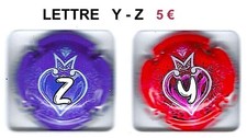 CAPSULES  de  CHAMPAGNE  GENERIQUES LETTRE  Y - Z