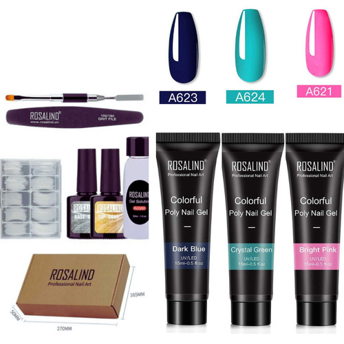 Kit complet poly gel ongles - complet,