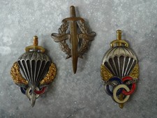 LOT INSIGNES PMP BREVET