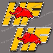 Autocollant décalcomanie résistant aux intempéries logo lancia hf brillant