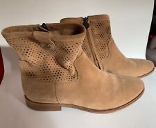 bottines GEOX en nubuk beige