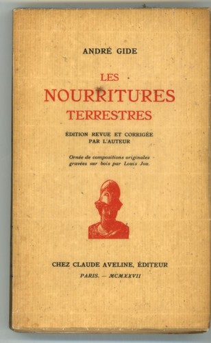 André gide les - les, nourritures