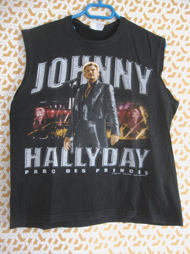 Tee shirt johnny hallyday - shirt,