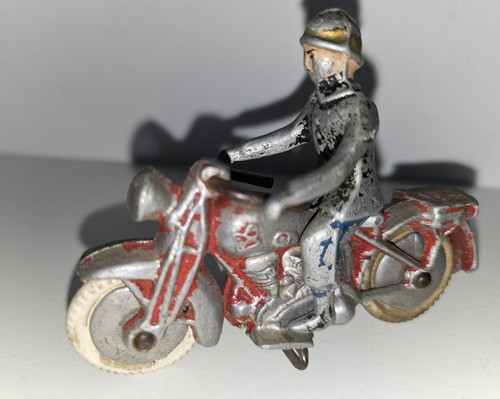 Moto plomb miniature avec - , son