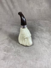 Bouteille aftershave forme pipe tete chien Avon plastique et verre vintage 1960