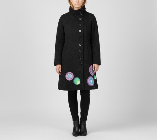 Desigual manteau abril noir - manteau,