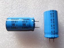 2x Philips 135 Condensateur