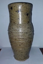 ANCIEN POT VASE GRES DE MARTINCAMP BEAUVAISIS ART POPULAIRE 19 ème