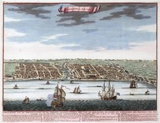Reproduction plan ancien de Makassar 1725