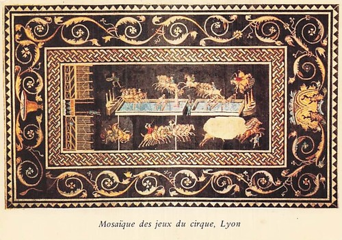 Lyon mosaique des jeux du - lyon,