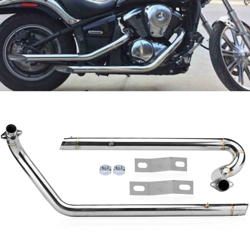 Staggered exhaust pipe system - staggered,