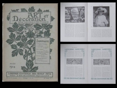 Art decoration 1914 henri - art, et