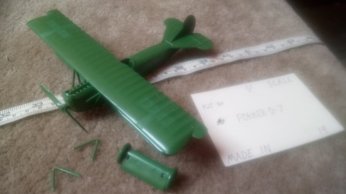 Rare biplan fokker - rare, d7
