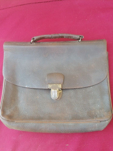 Cartable cuir - en,