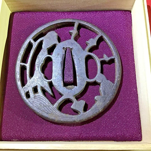 Samouraï katana tsuba - samouraï,