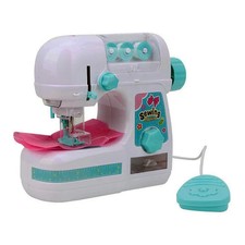 Machine à coudre enfant électrique DIY créatif pédale & lumière 3+ NEUF