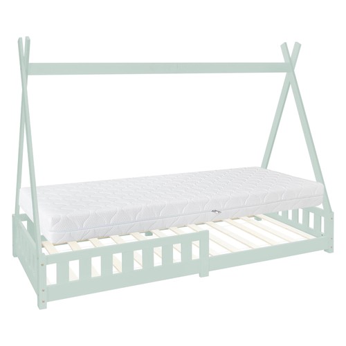 Lit enfants bois vert menthe - d'enfants,