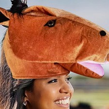 Masque de tête de cheval à