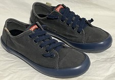Camper Peu Blue Canvas Shoe