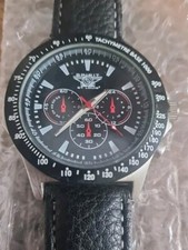 Montre SPIRIT OF ST LOUIS édition Atlas à Pile Imitation Chrono FONCTIONNE Neuve