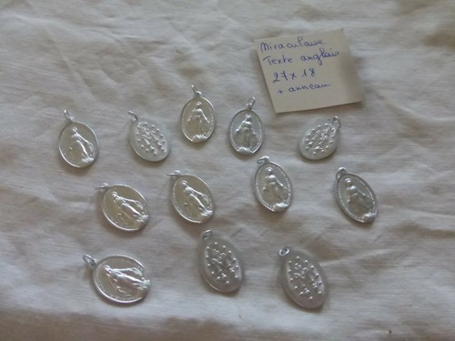 Lot medaille en - 12,