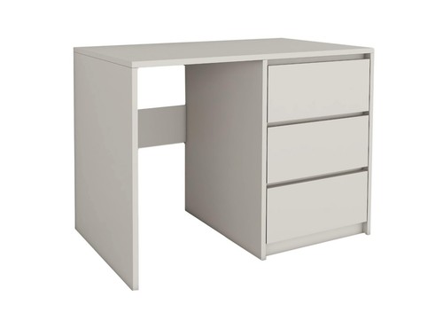Bureau bdw avec tiroirs - bdw, table