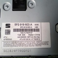 Ecran GPS SEAT LEON ST (5F) 3 phase 1 SC TDI 5QA035846