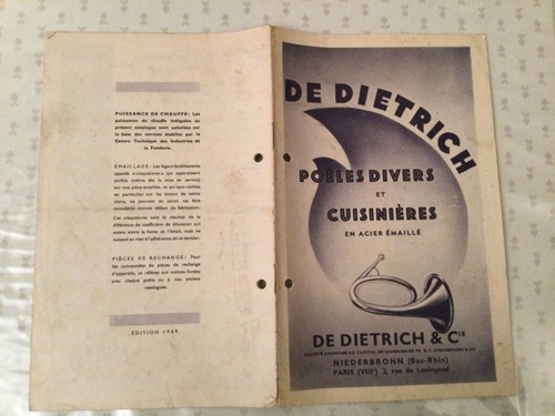Poeles cuisinieres dietrich - poeles,