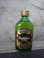 Mignonnette bouteille Glenfiddich scotch whisky  5 cl pleine en très bon état