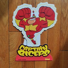 Silhouette Captain Biceps - Tébo - Glénat - H 24cm